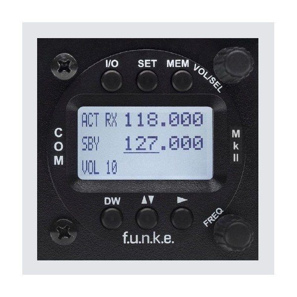 FUNKE ATR833-MkII-LCD VHF COM RADIO