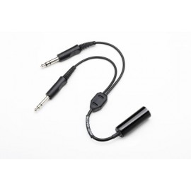 ADAPTADOR DE JACK SIMPLE A DOBLE GA