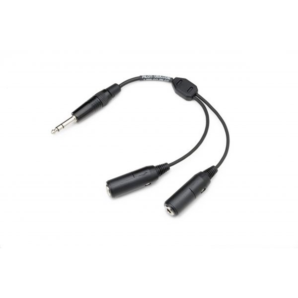 GA HEADSET  TO SINGLE PLUG ADAPTER